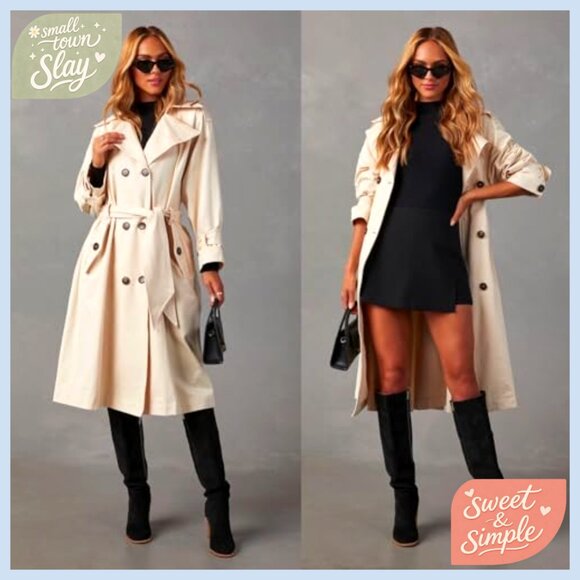 Knee High Boots Pointed Toe Suede Chunky Heel Slouchy Side Zipper Fashion - Picture 2 of 7